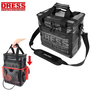 DRESS タックル クーラーバッグ ミニ 容量12L クーラーボックス 500ml 保冷 ドレス クーラーバック バック お盆 夏 夏休み ソロキャンプ ソロキャン ドリンク入れ 海 川 プール