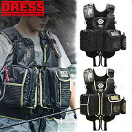 【楽天1位!63冠!】 DRESS フローティング ゲーム ベスト AIR (サポーター付) タックルベスト 釣具 釣り具…