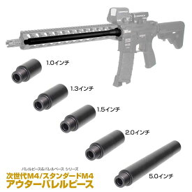 東京マルイ M4用アウターバレルピース エアガン 電動ガン サバゲー サバイバルゲーム カスタムパーツ 外装 ライラクス ファーストファクトリー First-Factory