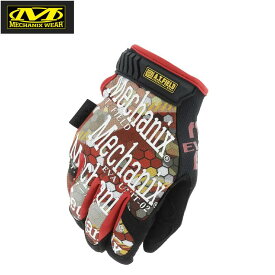 【楽天スーパーセール♪ ポイント2倍！】【楽天1位!10冠!】MechanixWear メカニクスウェア Original Glove MECHANIX WEAR × A.T.FIELD オリジナルグローブ 2号機 EVA02 メカニクス グローブ メカニックス エヴァ エバ 手袋 作業用 バイク サバゲ 自転車