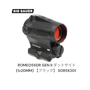 �y���������}���\�� 6/20 20���`�zSIG SAUER ROMEO5XDR GEN II �_�b�g�T�C�g (1x20MM) �y�u���b�N�z SOR5X201 ���w�@�� �_�b�g�T�C�g �G�A�K�� �T�o�C�o���Q�[�� �h�b�g�T�C�g ���b�h 1X �����@�� �����I �V