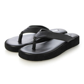 【公式】【SALE／62%OFF】イーボル EVOL トングフラットサンダル 靴 レディース サンダル ブラック 夏 トングサンダル レオパード リゾート 旅行 ママ ふかふか カジュアル スッと履ける 安定感