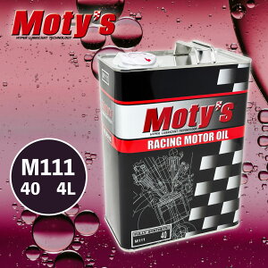 y\GWICzMoty's M111 5W-40 4L eB[Y Sw [VOIC X|[cs ^[{ԑΉ API SN/CF  T[Lbg