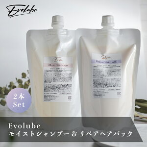 Evolube Moist Shampoo & Repair Hair Pack 2{Zbg ێ Vv[ g[gg _[WPA e@ e@ Tꔄi \h GCWOPA p[} wAPA ̓