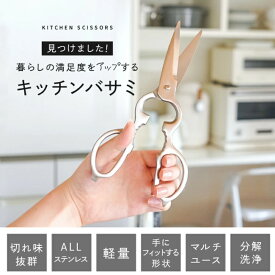 キッチンバサミ キッチンはさみ オールステンレス 食洗機 持ち運び ケース付 まな板いらず キッチンばさみ 食洗機対応 キッチンハサミ 料理はさみ 分解 食洗器 ステンレス 料理ばさみ 洗浄 衛生的 継ぎ目なし 切れ味