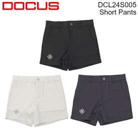 ゴルフウェア ドゥーカス ショートパンツ 2024 春夏 ホワイト/ネイビー/ブラック DCL24S005 Short Pants