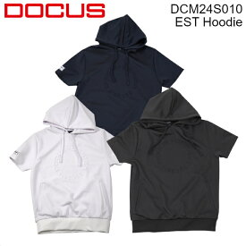 ゴルフウェア ドゥーカス フーディ 2024 春夏 ホワイト/ネイビー/ブラック EST Hoodie DCM24S010