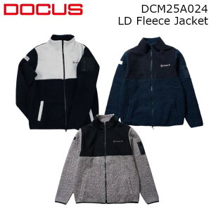 ゴルフウェア ドゥーカス LD フリース ジャケット グレー/ネイビー/ホワイト 2025年 秋冬新作 メンズ