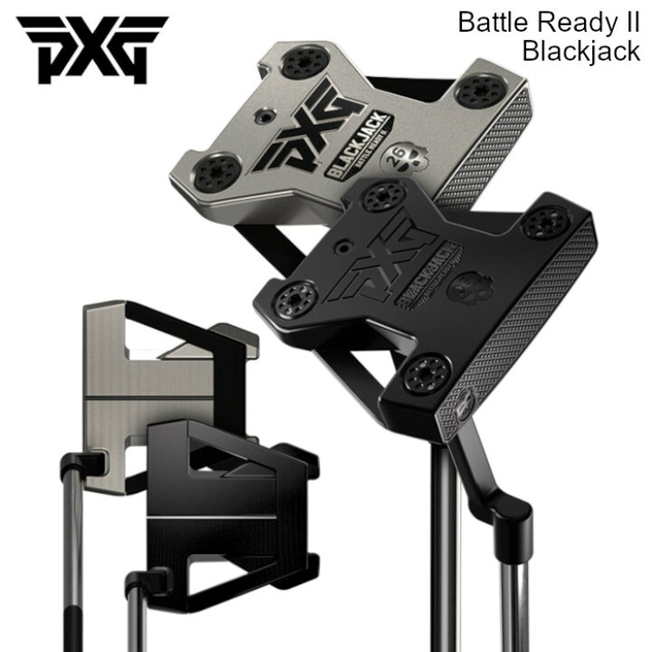 楽天市場】PXG バトルレディ2 ブラックジャック パター ヘッドカバー 