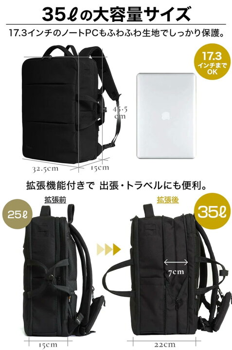 楽天市場】【16個の機能搭載！】 Evoon マルチビジネスリュック4.0 大 