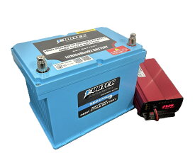 24V 70Ah リチウムバッテリー ディープサイクルバッテリー SE-24700Light 最大電圧25V 充電器コンビセット ブルートゥース機能付き 防水 防塵 Bluetooth 鉛バッテリー互換はMF27以上の容量 リチウムイオンバッテリー EVOTEC/エヴォテック