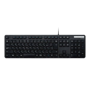 �G���R�� �L�[�{�[�h �L�� �����u���� ���^ �t���L�[�{�[�h �u���b�N TK-FCM108XBK