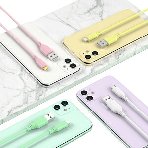 EWISE iPhone [dP[u CgjOP[u micro usb P[u LightningP[u USB c TypeC ^Cvc [dP[u 1m 2.4A ACz[dP[u }[d f[^] [d [d@ VR iP