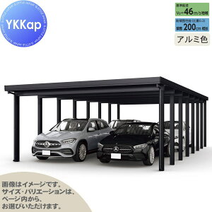 �W�[�|�[�g Pro 6000�^�C�v (��)���s11.3m×�Ԍ�4.9m×����2.3m ���s�i2�j�A����16�{ J55�E60-48 H24 ���ނȂ� �A���~�F ��������Ȃ� MCD�i���s�i2�j�A���E�Ԍ��i2�j�A���j �J�[�|�[�g 4��p YKK YKKap ��