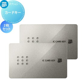 【無料★特典対象】 ［YSHHW-2K49929] YKKap YKK スマートコントロールキー ピタットキー 追加用 カードキー 2枚セット 玄関ドア部品 追加キー 純正品 ピタットkey メンテナンス DIY リフォーム 消耗品 交換品