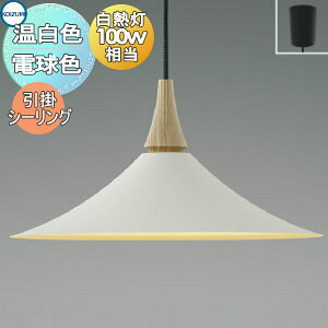 �Ɩ� ������� �R�C�Y�~�Ɩ� KOIZUMI �y���_���g���C�g AP54860 �d���F AP54863 �����F ���|�V�[�����O��t ��480mm �}�b�g�t�@�C���z���C�g�h�� �z���C�g�A�b�V�� ���M��100W���� �k���e�C�X�g�ƒ��a