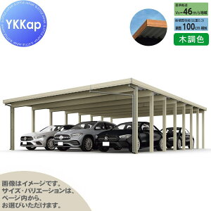 �W�[�|�[�g Pro 3000�^�C�v (��)���s10.8m×�Ԍ�7.9m×����2.3m ���s�i2�j�A����16�{ J55�E55-80 H24 ���ނȂ� �ؒ��F ��������Ȃ� MCD�i���s�i2�j�A���E�Ԍ��i2�j�A���j �J�[�|�[�g 4��p YKK YKKap ���� 