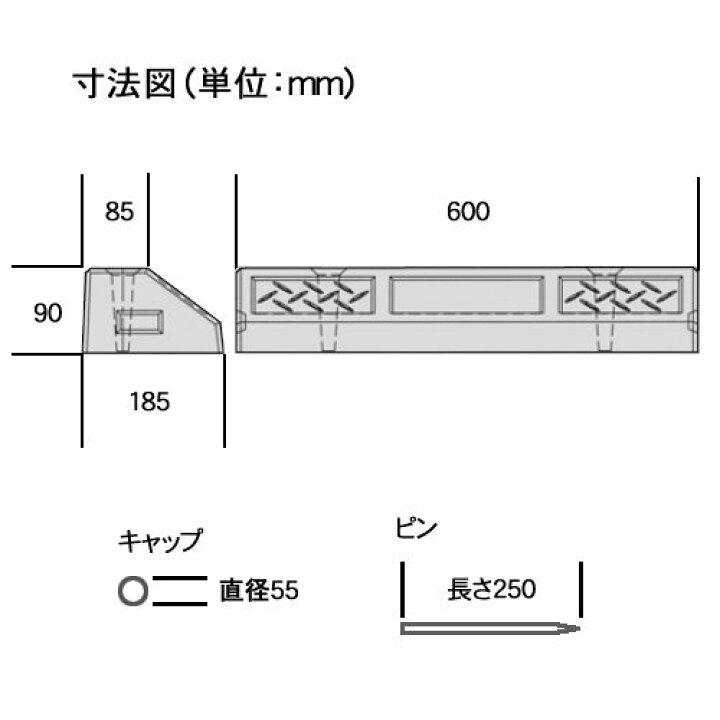 楽天市場 車止め 輪止め コンクリート製 パーキングブロック 車止丸 2本セット 駐車場 自動車 車止め 輪止め ガレージブロック コンクリート Diy エクステリアg Style
