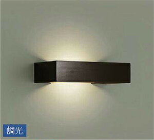照明 おしゃれ かわいい 屋内 ライト 大光電機 DAIKO 調光ブラケットライト DBK-37016G 木製 ダークブラウン塗装 間接光 LED電球色 白熱灯40W相当