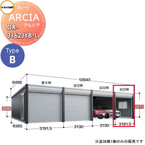 yTtz Ԍ K[W Ciou t쏊 ARCIA(AVA) TypeB DR-3162JYB-L ǉ(2ڈȍ~[^Cv)W{ ^ Ԍ3191.5×s6365×2970mm fUCi[YK[W q 