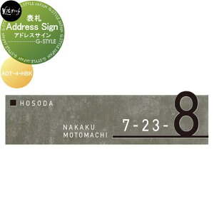 \D ZNtg Address Sign@AhXTC cFh ADT-4-HBK