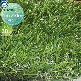 高品質 人工芝 クローバーターフ レギュラータイプ CTR30 1本 芝丈30mm 幅1m×10m PAEグローバル ゴルフ 練習 人工芝生 緑化 園芸 庭手入れ 防草対策