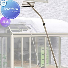 楽天市場 カーポート 雪下ろし 棒の通販