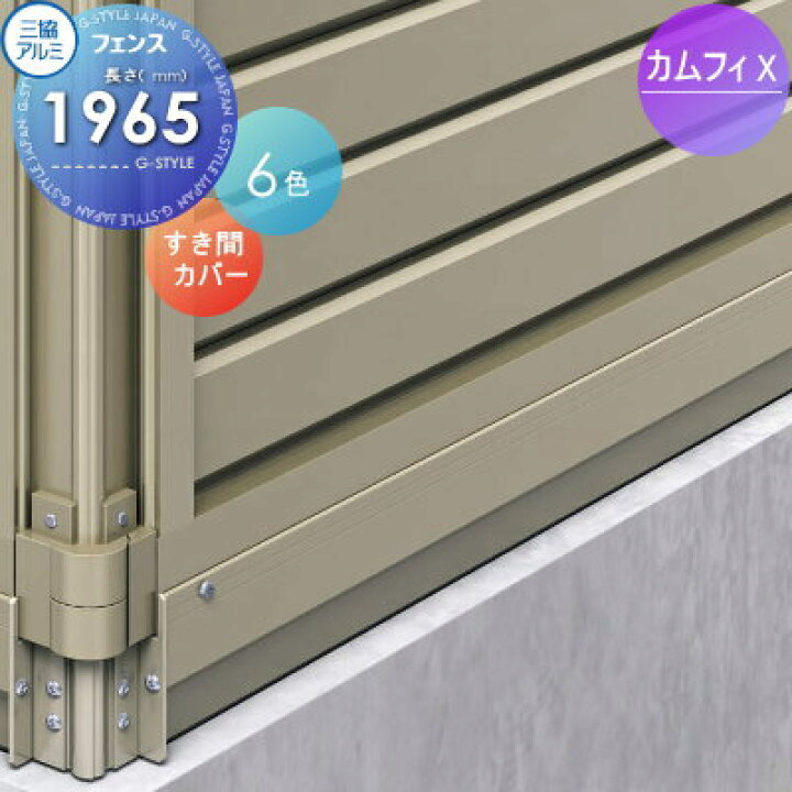 楽天市場】【部品】 フェンス 三協アルミ 三協立山 カムフィX対応 