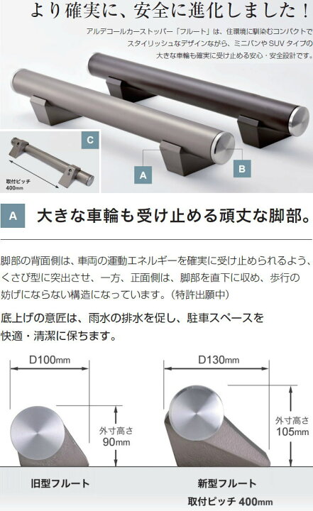 楽天市場】【無料☆特典付】 車止め 輪止め オンリーワンクラブ アルデ