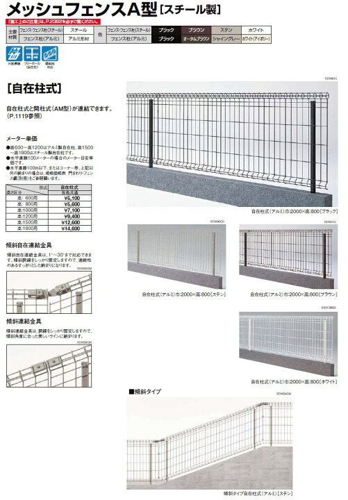 楽天市場】【無料☆特典対象】 スチールメッシュフェンス LIXIL 