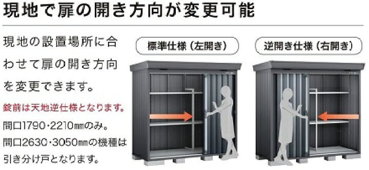 楽天市場】イナバ物置 中型物置 FORTA フォルタ フランネルグレー 多雪 