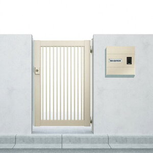 エクスショップ Value Select プレシオス門扉 縦格子 片開き ゲート・門扉 ドア 玄関 門 おしゃれ【税込】