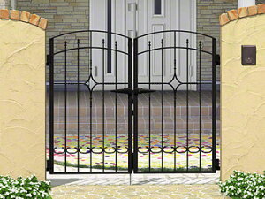 三協アルミ プロヴァンス2型 両開き ゲート・門扉 ドア 玄関 門 おしゃれ 三協立山【税込】
