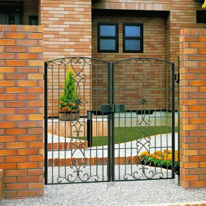 三協アルミ キャスリート5型 両開き ゲート・門扉 ドア 玄関 門 おしゃれ 三協立山【消費税込み】