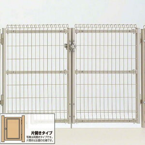 四国化成 プロメッシュ門扉 1型 片開き ゲート・門扉 ドア【消費税込み】