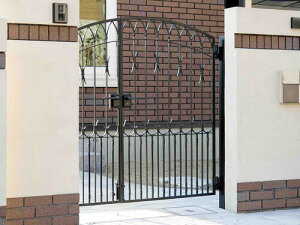 四国化成 ブルーム門扉 M1型 両開き親子 ゲート・門扉 ドア 玄関 門 おしゃれ【消費税込み】