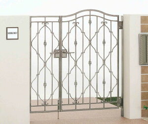 四国化成 ブルーム門扉 M2型 両開き親子 ゲート・門扉 ドア 玄関 門 おしゃれ【消費税込み】