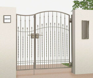 四国化成 ブルーム門扉 M3型 両開き親子 ゲート・門扉 ドア 玄関 門 おしゃれ【消費税込み】