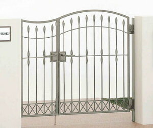 四国化成 ブルーム門扉 M6型 両開き親子 ゲート・門扉 ドア 玄関 門 おしゃれ【消費税込み】