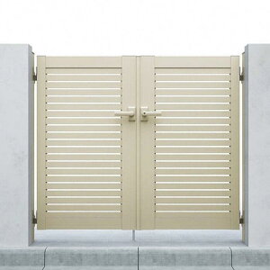 YKKAP YKK シンプレオ 門扉 ドア YS1型 横スリット 両開き【税込】