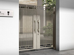 YKKAP YKK シャローネ門扉SA02型 両開き ゲート・門扉 ドア 玄関 門 おしゃれ【税込】