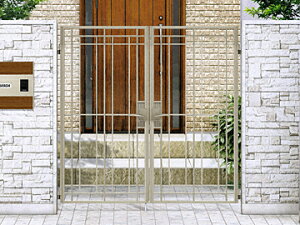 YKKAP YKK シャローネ門扉SB02型 両開き ゲート・門扉 ドア 玄関 門 おしゃれ【税込】