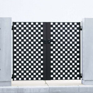 YKKAP YKK シャローネ門扉SC02型 両開き ゲート・門扉 ドア 玄関 門 おしゃれ【税込】