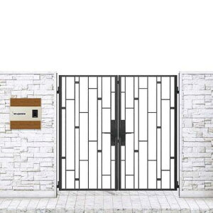 YKKAP YKK シャローネ門扉SB03型 両開き ゲート・門扉 ドア 玄関 門 おしゃれ【税込】