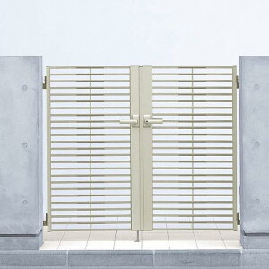 YKKAP YKK シャローネ門扉SC05型 両開き ゲート・門扉 ドア 玄関 門 おしゃれ【税込】