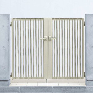 YKKAP YKK シャローネ門扉SC06型 両開き ゲート・門扉 ドア 玄関 門 おしゃれ【税込】