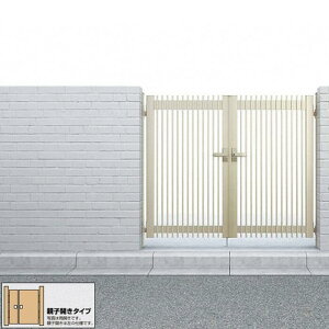 YKK APシンプレオ 門扉 TB4型 たて格子 親子開き ドア【税込】