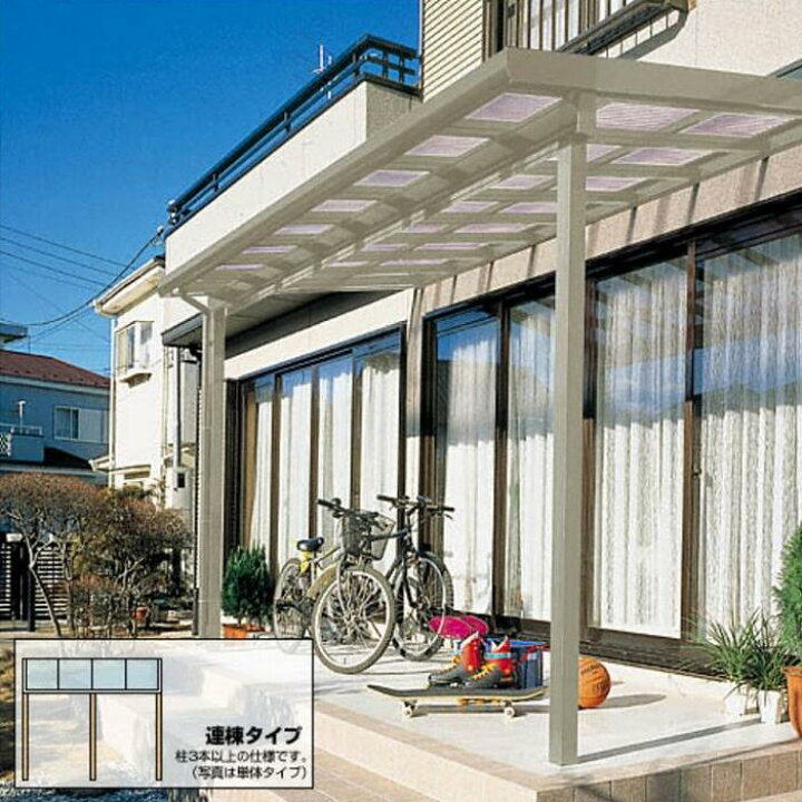 楽天市場】LIXIL リクシル トステム ベランダ屋根 テラス屋根 