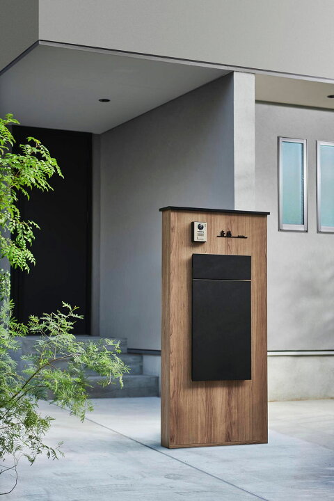 楽天市場】機能門柱 宅配ボックス 表札 LIXIL 機能門柱FK セット1 前 