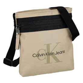 カルバンクライン ジーンズ Calvin Klein Jeans CK ショルダーバッグ 斜め掛けバッグ サコッシュバッグ メンズ レディース K50K511097 PED ベージュ